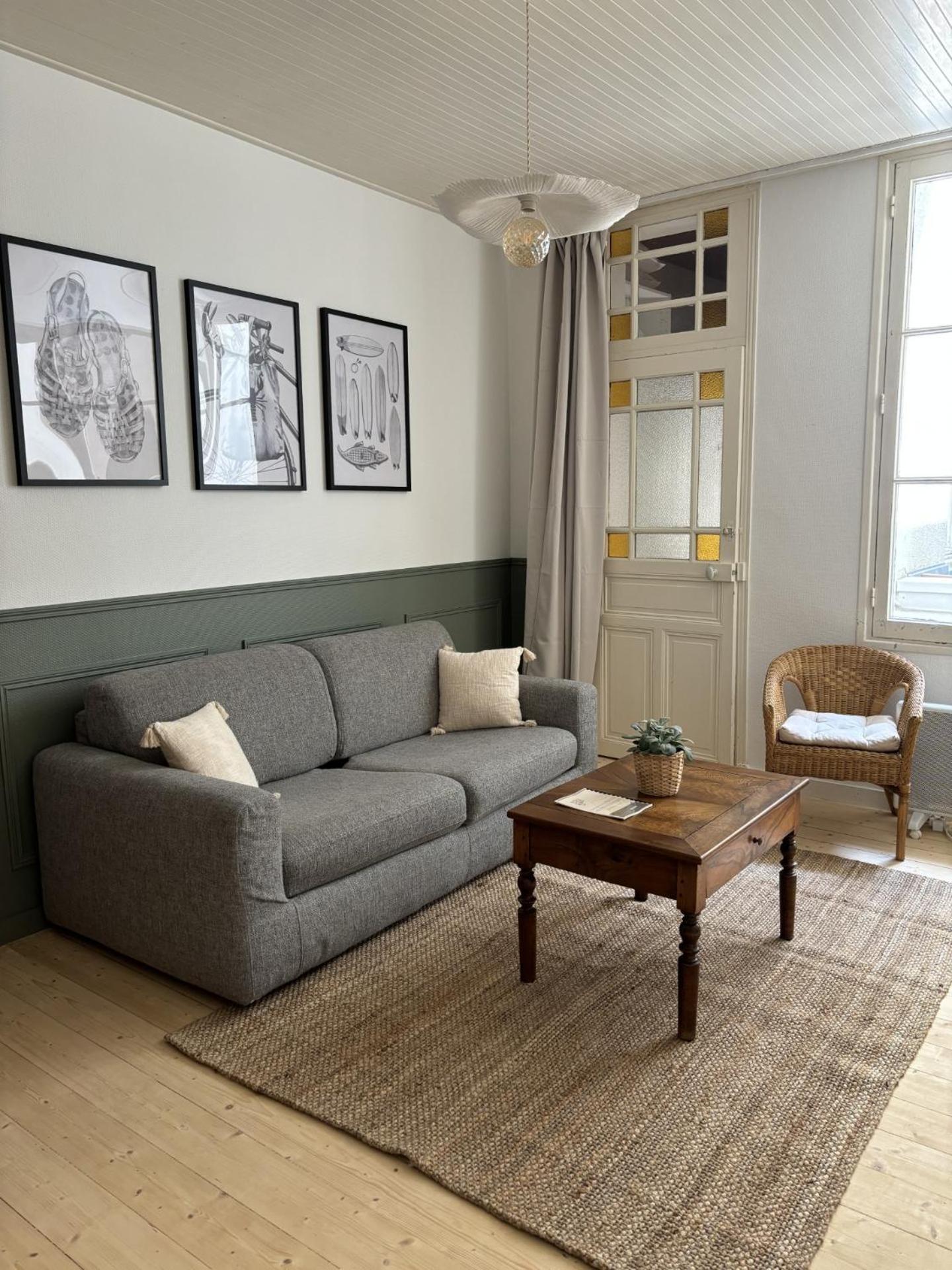 Gustave Charmant Appartement En Coeur De Ville A 20 Metres De La Mer Les Sables-dʼOlonne Eksteriør bilde